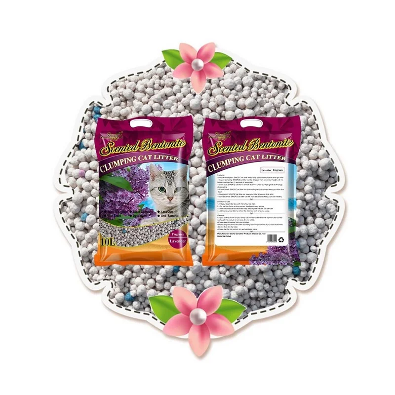 

anti bacterial bentonite china factory pet care cat litter