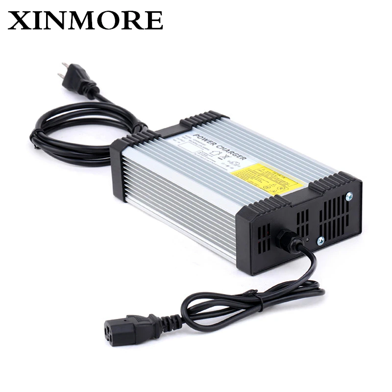 

XINMORE AC-DC 73V 5A Lifepo4 lithium Battery Charger for 60V (64V) Power Polymer Scooter Ebike for Electric TV Receivers