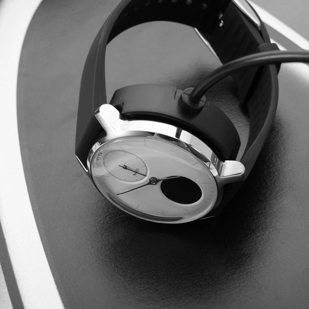 USB кабель для зарядки подарок модный циферблат наручные часы Nokia Steel HR быстрое