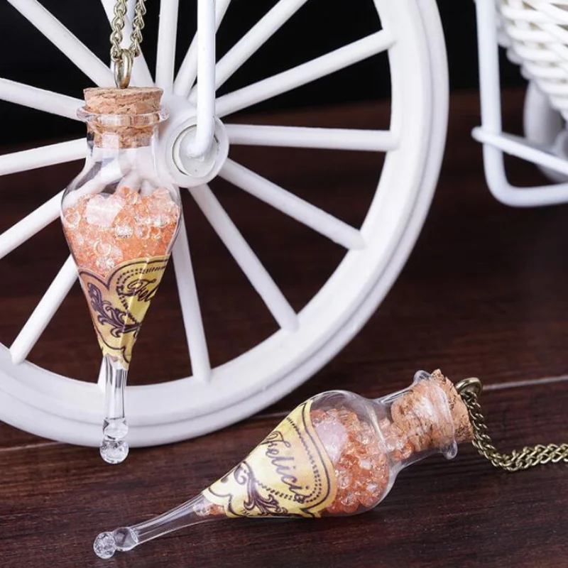 1 шт. затравленные фильм игрушки Стекло Феликс зелье флакон духов ожерелье для