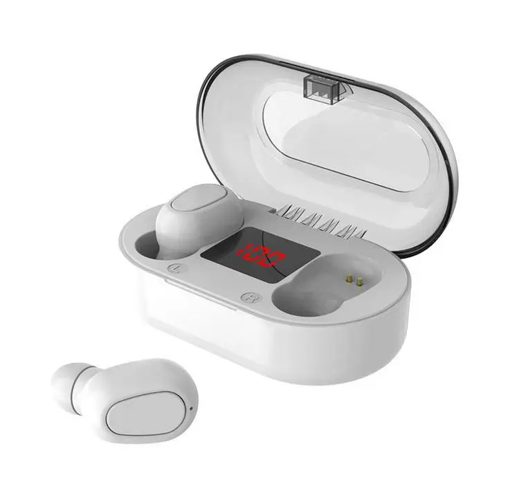 

L22 TWS Earphones Bluetooth 5.0 HiFi Gaming Headset Wireless Binaural Headphone Sports Earbuds With Digital LED Charging Box