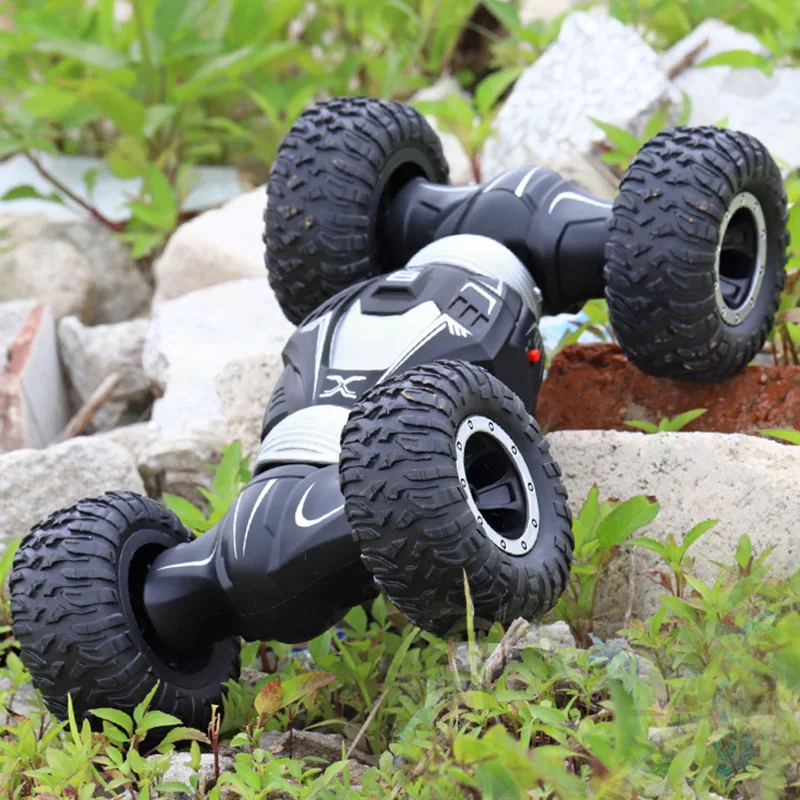 JJRC Q70 RC автомобиль 2 4 ГГц 1:16 трюк 4WD 15 км/ч двухсторонний Fip деформация Альпинизм