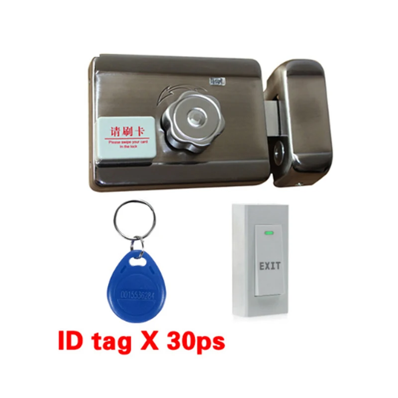 Электрический дверной замок ворот с RFID Клавиатура для набора пароля Управление
