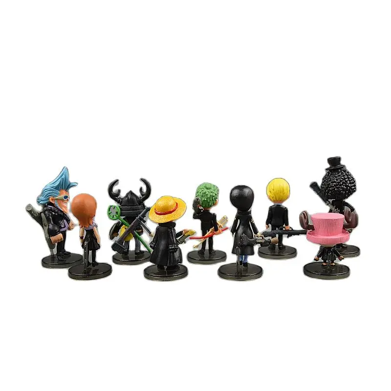 

One Piece PVC Anime Childhood sabo Luffy Ace Chopper Sanji Roronoa Zoro GK Q Sitting Ver. Bottle Hugging Action Figure Toy Model