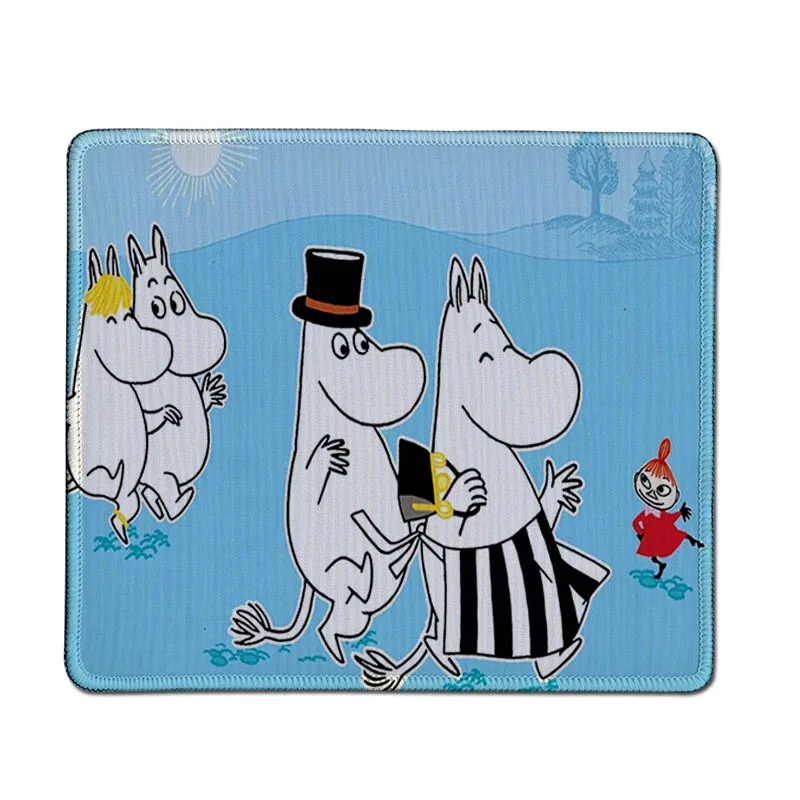 Lock Edge25x29cm Babaite ваши собственные коврики Бегемот Moomin прочный резиновый коврик для Мыши Pad большой коврик для мыши клавиатуры коврик - Цвет: Lock Edge25x29cm