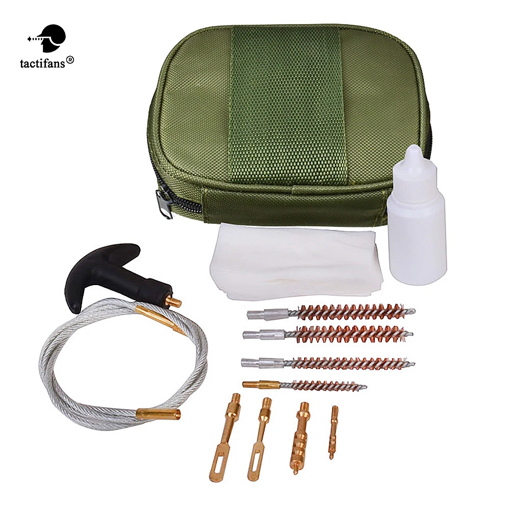 Набор инструментов для чистки винтовки нейлоновая сумка стержень щетка 17 22 30 270