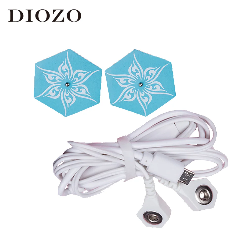 DIOZO портативный мини импульсный массажер для тела мобильный телефон контроль