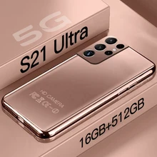 Versão global s21 ultra android smartphone 16gb + 512gb 7.3 polegada telefones celulares nova versão 5g rede celular 24 + 48mp (1)