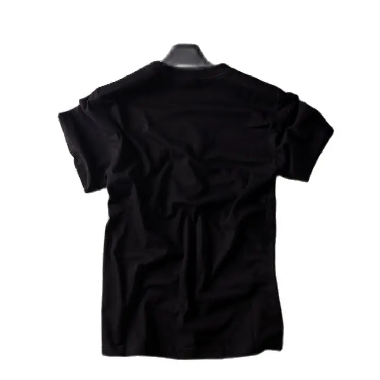 8XL размера плюс футболки футболка в стиле хип-хоп для мужчин хлопок Фитнес