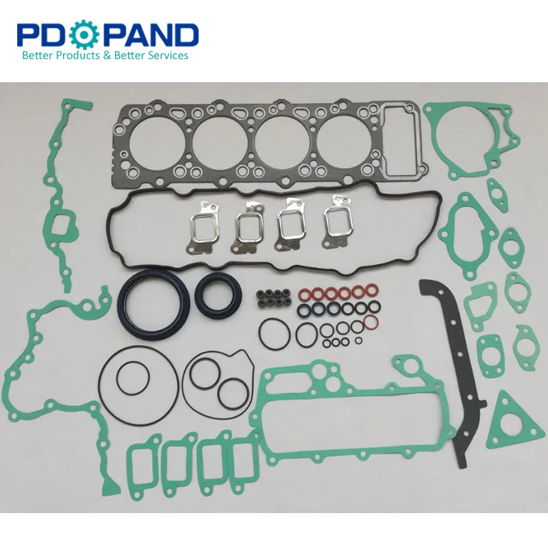 

4M40 4M40T 4M40-T Full Set Engine Overhaul Rebuilding gasket Kit ME996729 For Mitsubishi Montero Pajero Shogun Canter 2.8D/TD