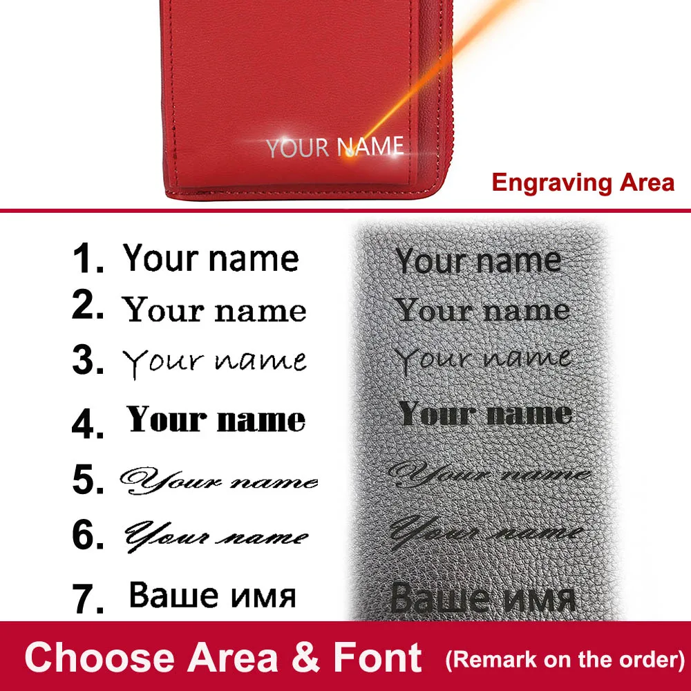 Прямая поставка красочная сумка для мобильного телефона с именной гравировкой