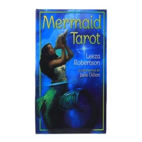mermaid tarot cards oracles divination deck board games english for family party tarot game