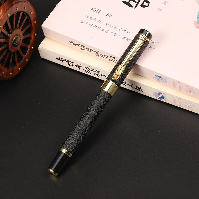 Винтажная цветная металлическая гелевая ручка Kawaii симпатичный изготовленный на