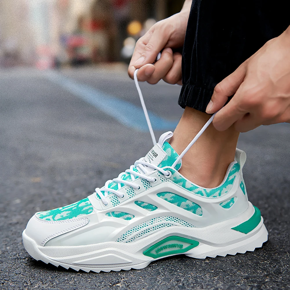 

Selling Spring Summer New Men's Shoes Fashion Comfortable Running Shoes Breathable And Skid-Proof Sports Shoes Leisure Shoes