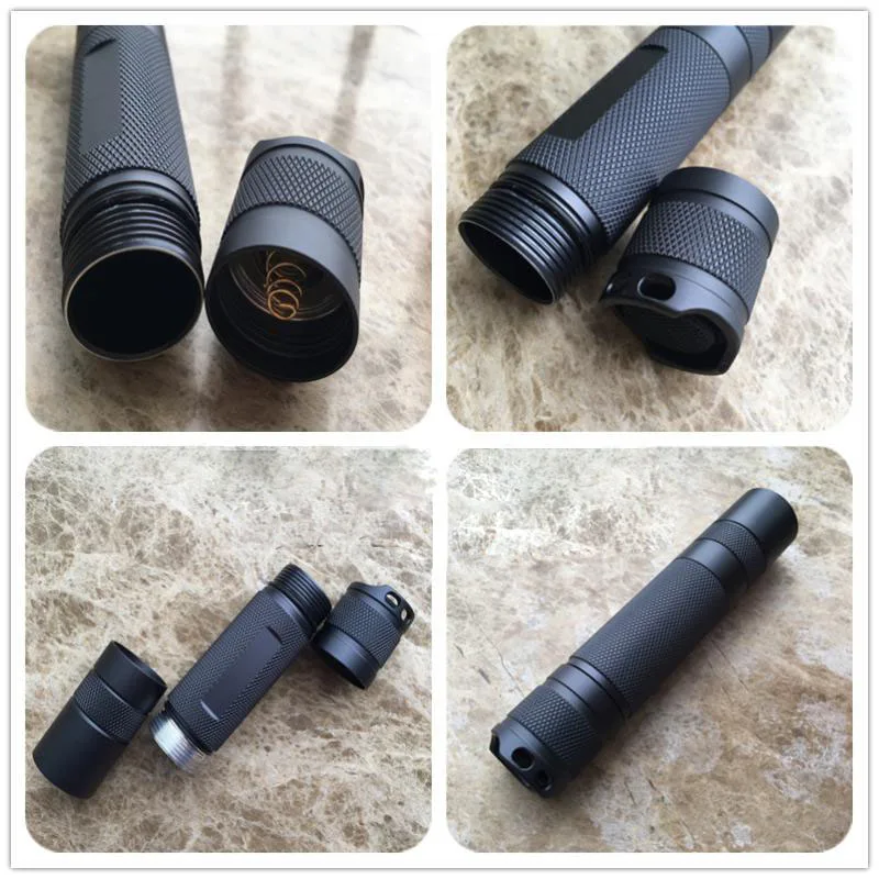 Корпус со светодиодной вспышкой S2 + алюминиевый сплав 18650 корпус светоотражающим