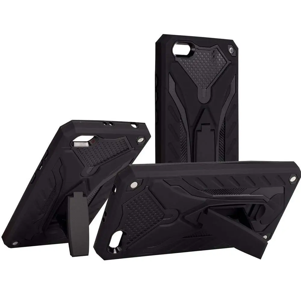 knight case black Гибридный жесткий чехол для huawei Honor 7A чехол Honor 7A DUA-L22 Силиконовый прочный бампер противоударный чехол для Honor 8A 8S 8X - Цвет: knight case black