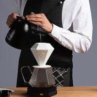 brewista coffee pot heat resistant glass hand made coffees sharing pot v60 spiral filter cup 2 4 cups coffee drip machine