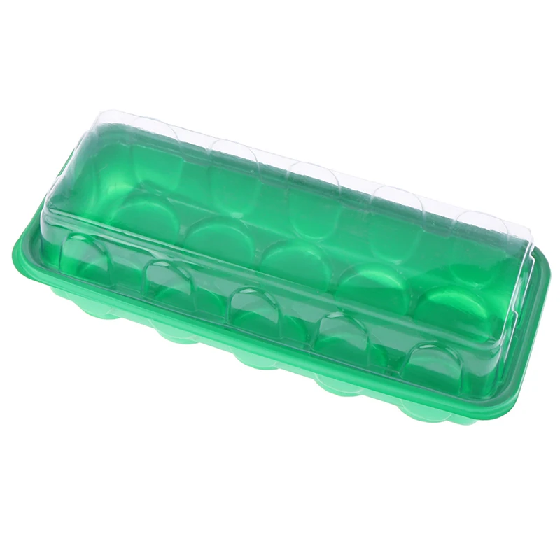 10 отверстий коробка для выращивания семян растений лоток сада горячий поднос