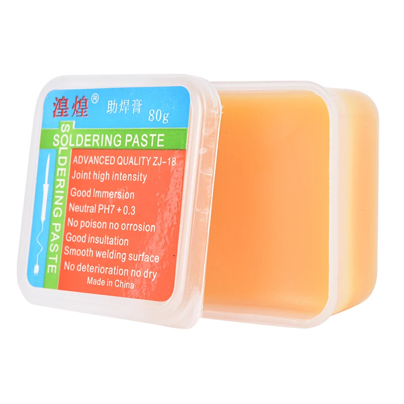 

1pc 80g Rosin Soldering Flux Paste Solder Efficient Welding Grease Facilitate Soldering Wetting Agent Cream