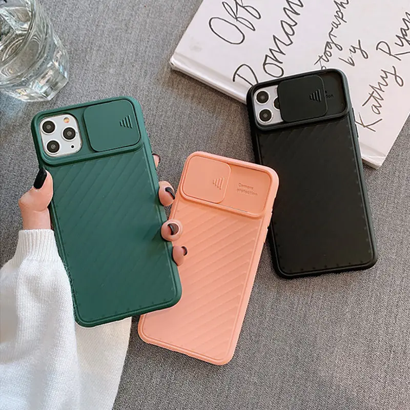 Защита камеры противоударный чехол для телефона iPhone 11 Pro X XR XS Max 7 8 6 Plus сплошной