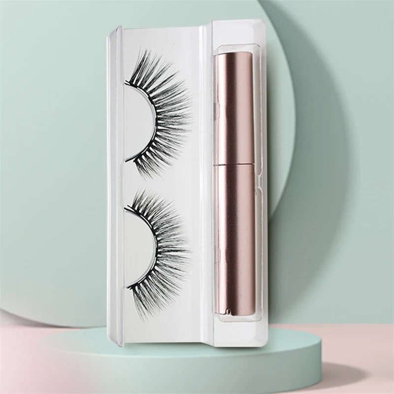 

5PCS For 3D Eyelashes Set Waterproof Lasting Naturally Eyeliner Magnet Eyelashes Makeup Extension False Eyelashes Kit