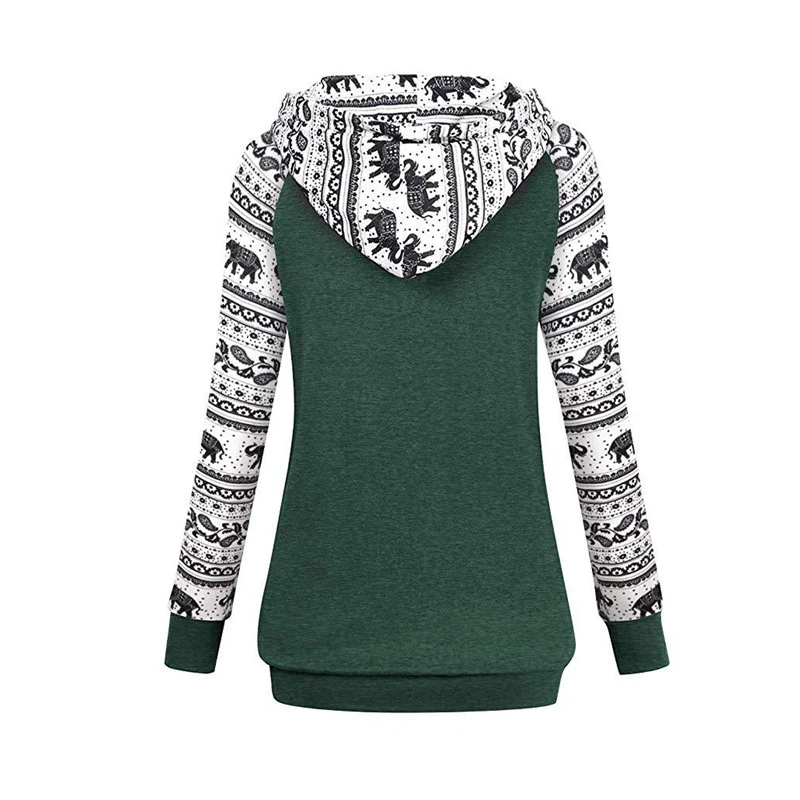 Женская толстовка с длинным рукавом для кормления грудью осенне зимняя