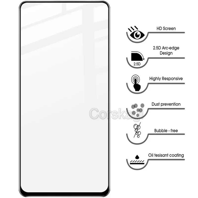 3 шт. закаленное стекло с полным покрытием экрана для Samsung Galaxy M31S M51 пленка M11 M21 M31 S20