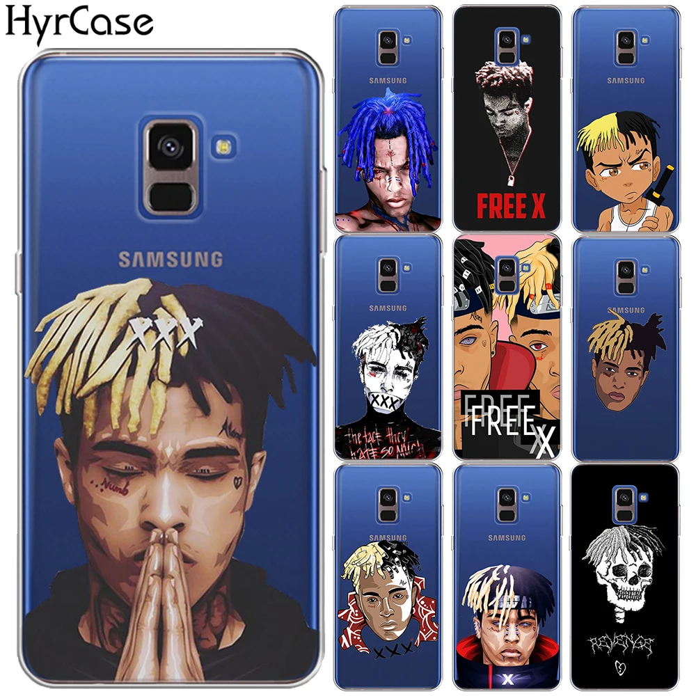 Xxxtentacion грустно 17 мягкая термополиуретановая крышка чехол для Samsung Galaxy A7 A6 A8 плюс A3