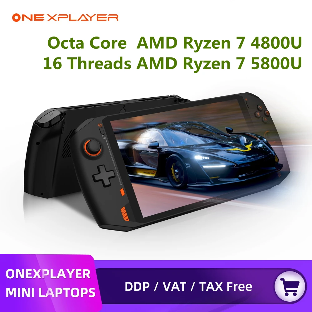 

Onexplayer AMD Edition 8.4" Handheld Game Console Portable Mini PC Mini Laptop UMPC Win 11 Ryzen 7 5700U 16GB LPDDR4 RAM/1TB SSD