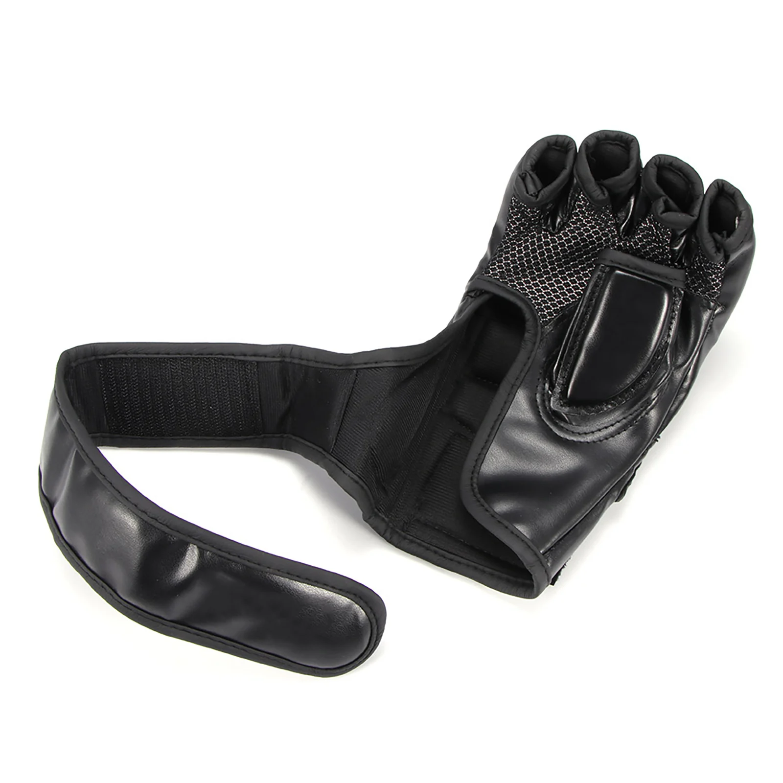 

Half Finger Fight Boxing Gloves Adjustable Strong Grip Sanda Karate Sandbag Protector For MMA Muay Thai Kick Boxing Training