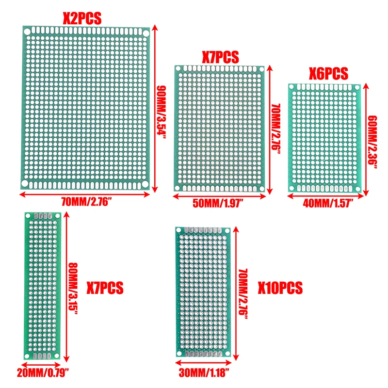 32 шт. зеленая макетная плата|Автоматические выключатели| |