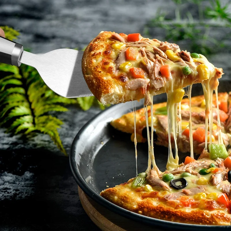 3 упаковки колесо для пиццы и набор сервировки супер острый нож с нескользящей