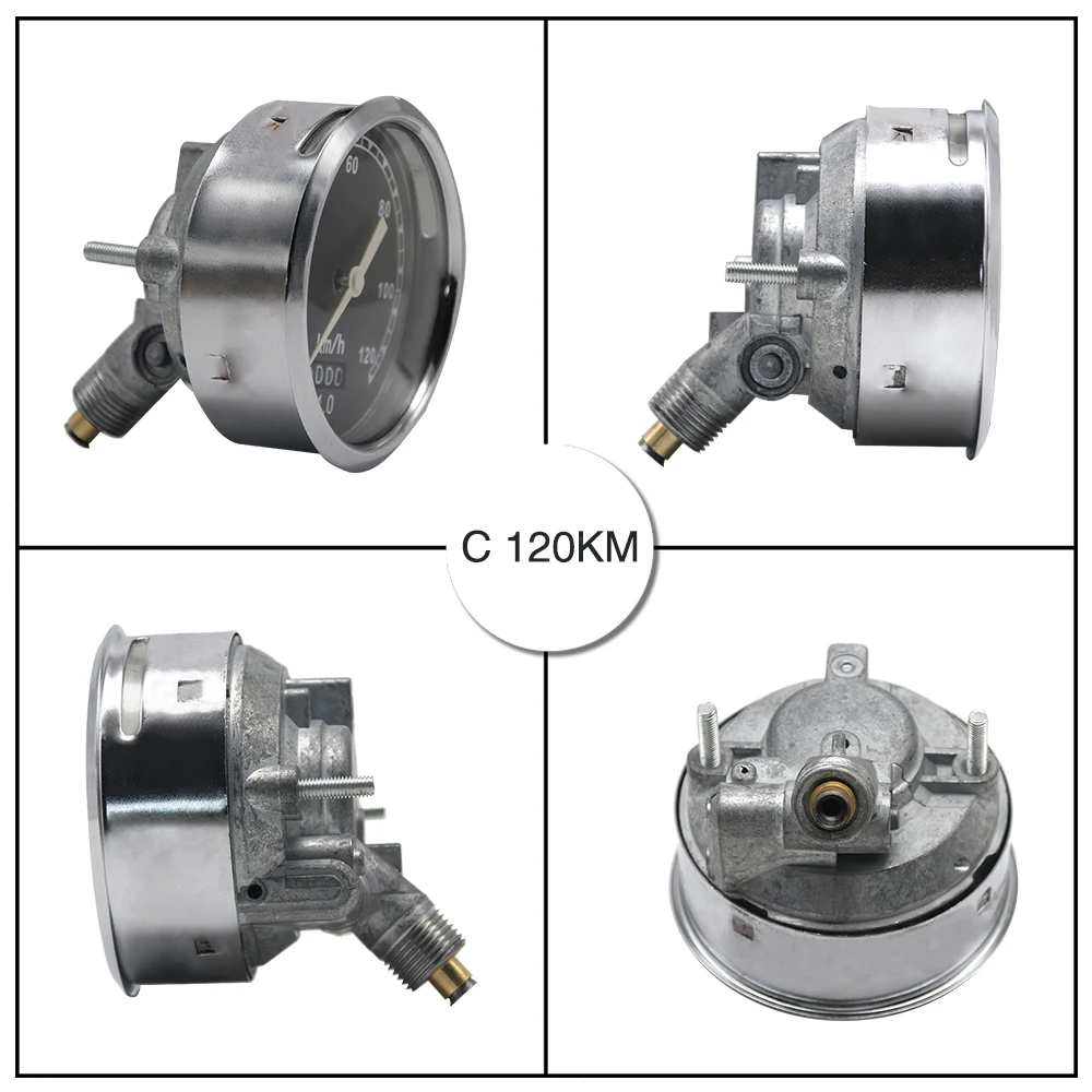 

ALCON-Racing Headlight Inner Speedometer 0-160 Km/h 0-120 Km/h used at CJ-K750 Motorcycle Case For Bmw R12 R71 M-72 Motorcycle