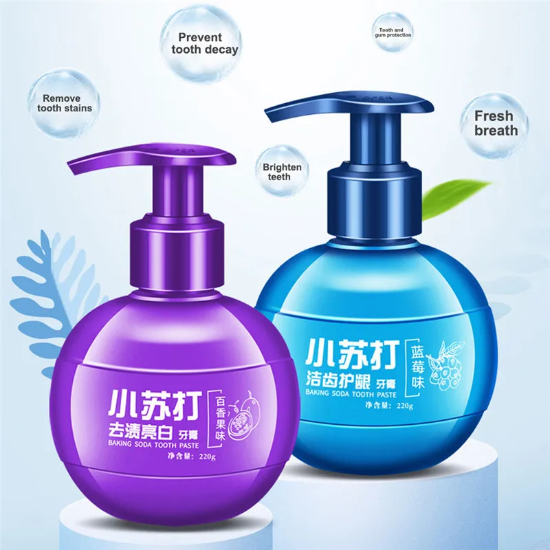 220 г мгновенное Очищение интенсивное удаление пятен отбеливание зубной пасты