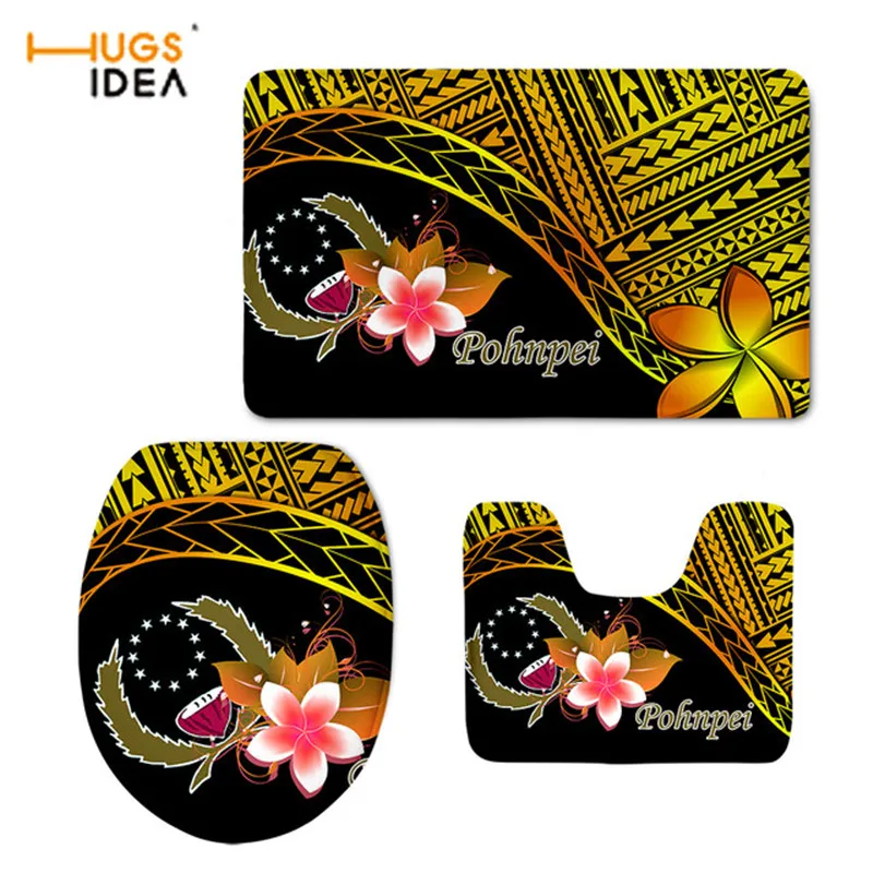 Нескользящий коврик подставка для ванной и туалета напольный крышка унитаза