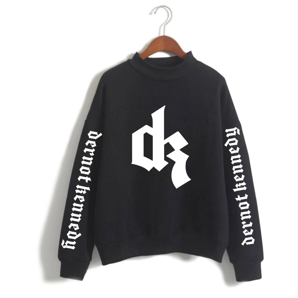 

Dermot Kennedy Fashion Print Turtleneck Sweatshirts Women/Men Long Sleeve Sweatshirts Hot Sale Casual Streetwear Clothes