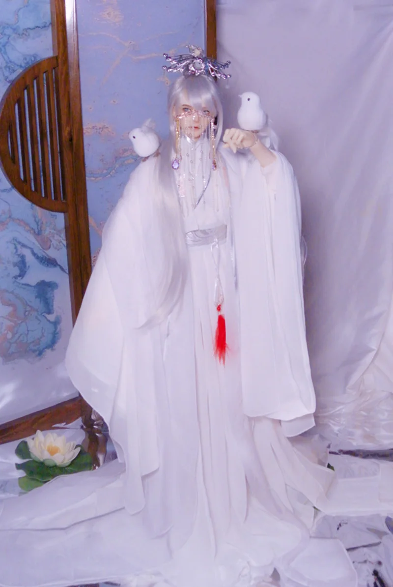 1/6 1/4 1/3 шарнирный старинный костюм Одежда китайский Самурай ханьфу платье для