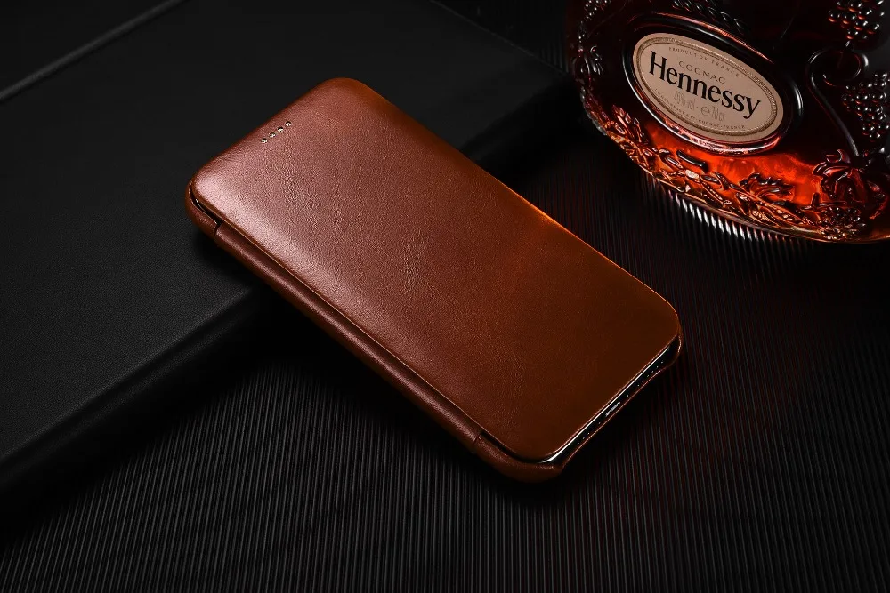 Винтажный деловой флип-чехол для iPhone 11, чехол из натуральной кожи для iPhone 11 Pro Max, противоударный чехол для iPhone XR X XS Max