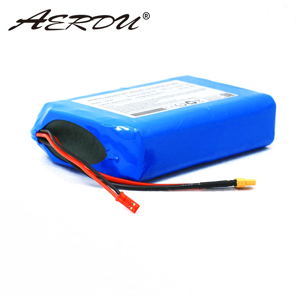 

AERDU 36v 6.4ah 400watt lithium ion battery pack mh1 3200mah cells scooter ebike motor electric bicycle wheel chair 15A BMS 6ah