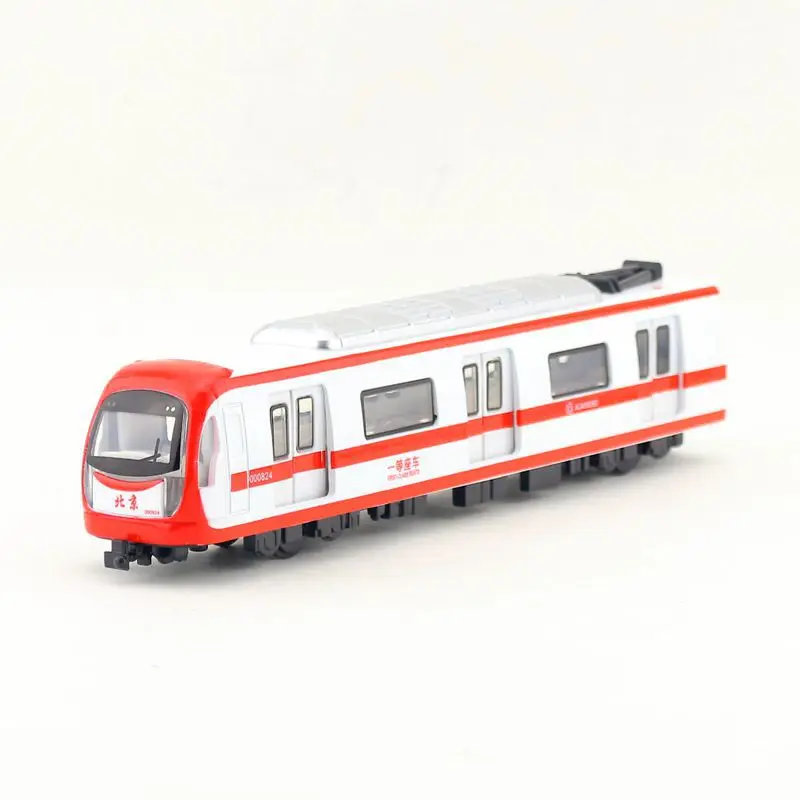 Горяч-продавая 1:87 сплава отступить метро модель высокая моделирования звук