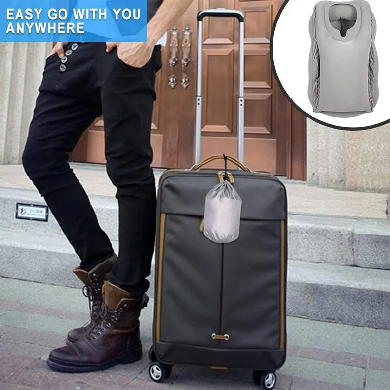 Дорожная подушка надувные подушки надувная мягкая туда и обратно Портативный