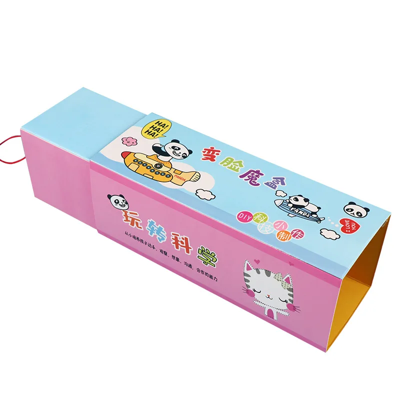 

Small Production Invention DIY Face Changing Magic Box Science Experiment Toys Education Learning Toys Supplies