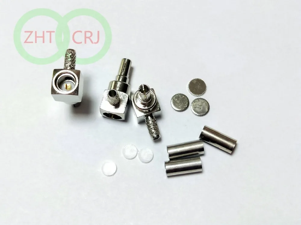 Угловой обжим CRC9 для разъема RG174 RG188 RG316 100 шт. | Строительство и ремонт