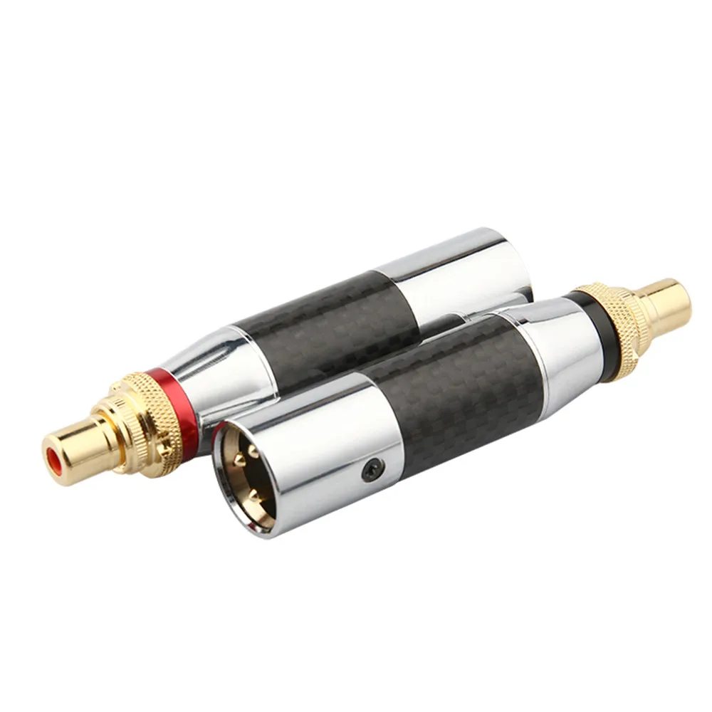 RCA XLR штекер гнездо аудио адаптер сделай сам высококачественный 3Pin динамик разъем