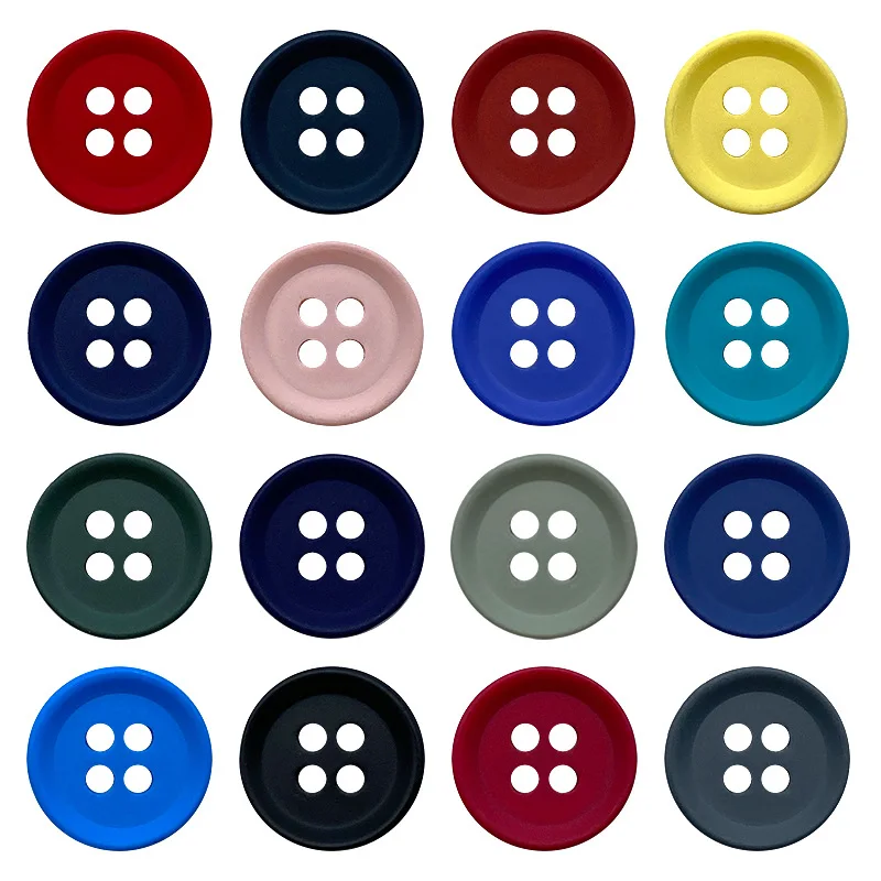 Модный новый стиль 10 шт./пакет круглые полимерные пуговицы с четырьмя глазами для