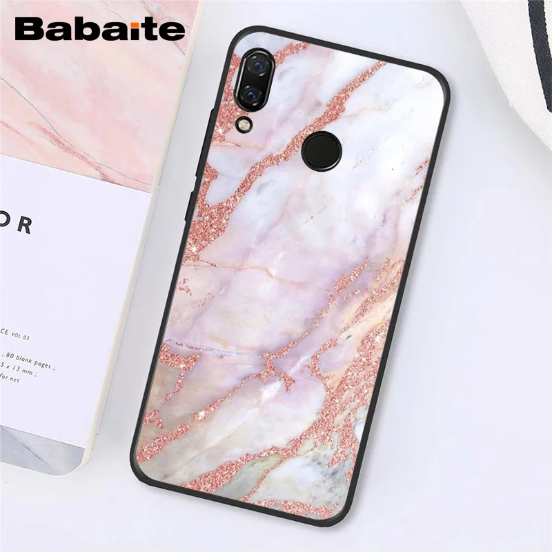A11 Babaite Золотой Розовый Блестящий розовый Love Herat чехол для телефона для Xiaomi Redmi8 4X 6A S2 Go Redmi 5 5Plus Note4 5 7 Note8Pro - Цвет: A11