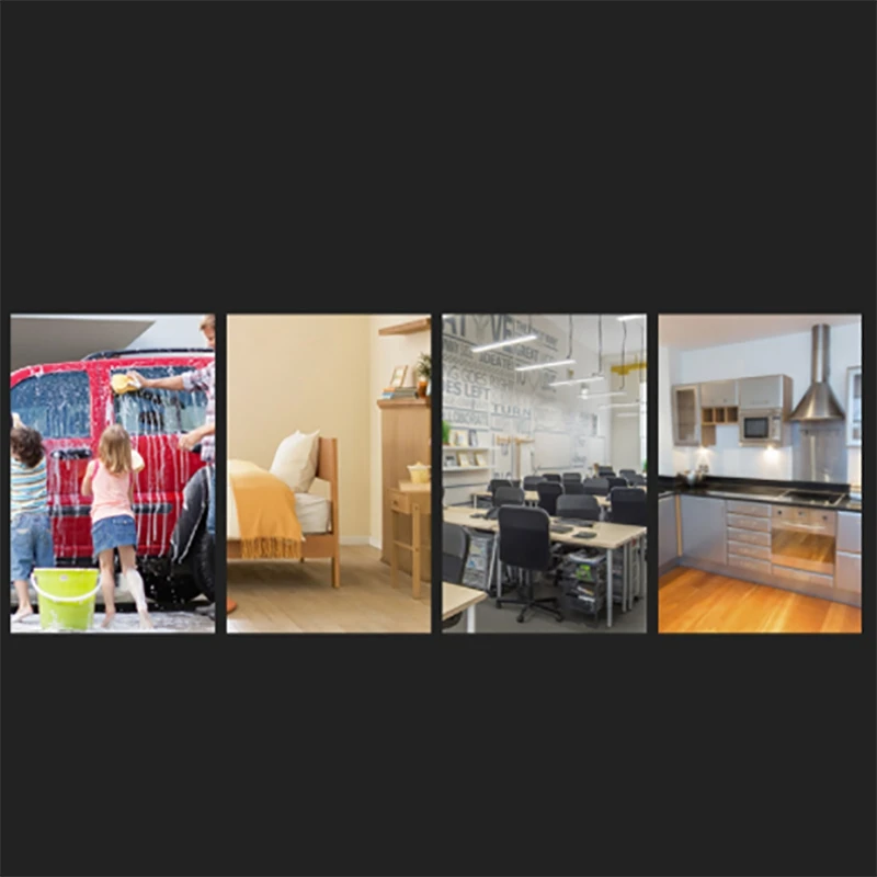 

70X198mm Vacuum Hand Sanding Block Dust-Free Multi Hole Hook and Loop Backing Pad Sheet Metal Polishing