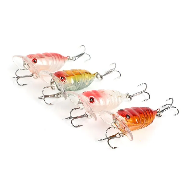 Приманка для рыбы насекомые приманки рыбалки мягкие привлекают 4 см 2 г приманка