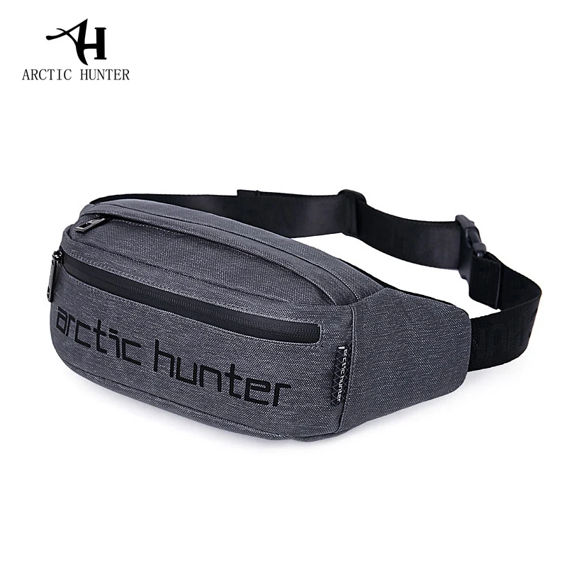 Сумка на талию ARCTIC HUNTER, новинка, Мужская многофункциональная модная сумка на плечо с карманами, маленькая нагрудная сумка, сумка на пояс для денег, телефона