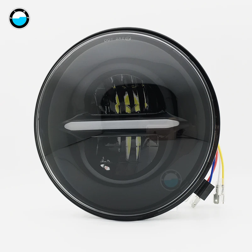 7-дюймовые СВЕТОДИОДНЫЕ Фары H4 H13 дальний и ближний свет 7-дюймовый корпус ковша